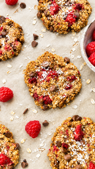 Easy raspberry cookies