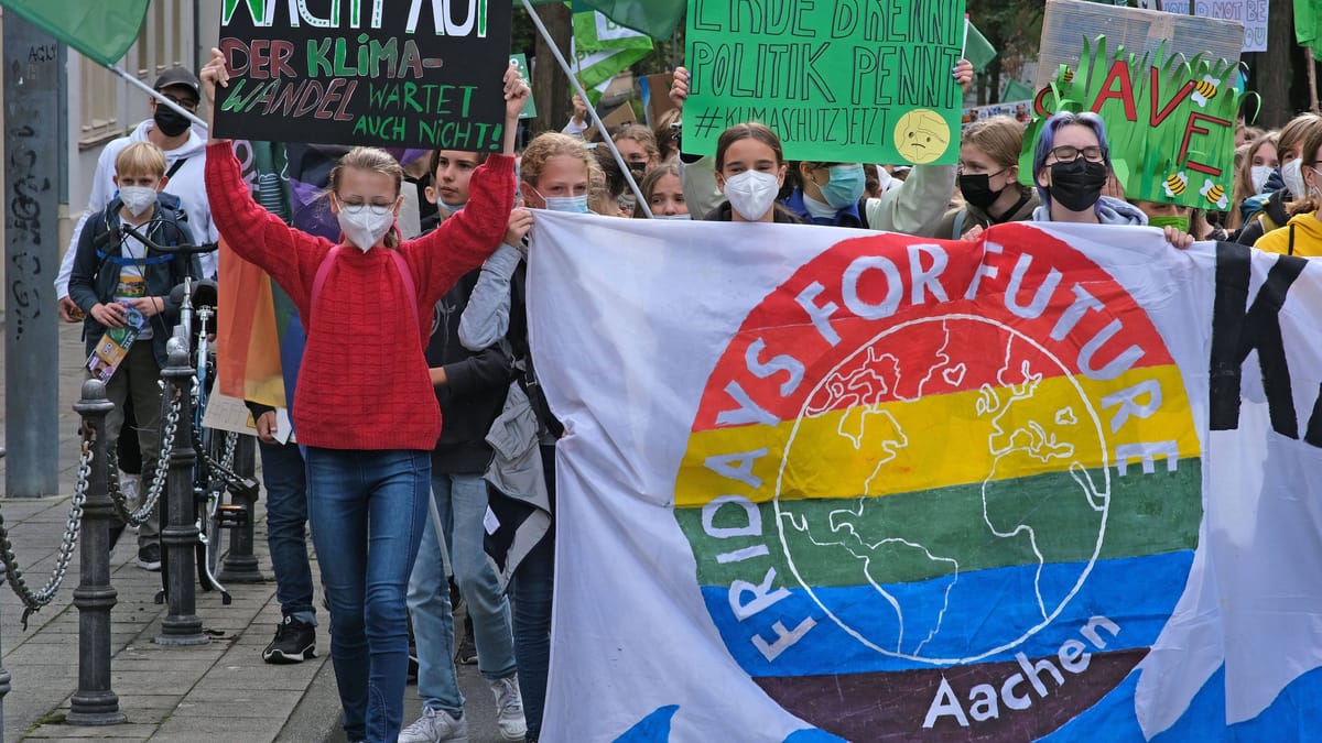 Fridays for Future hören in diesem Jahr in Aachen auf