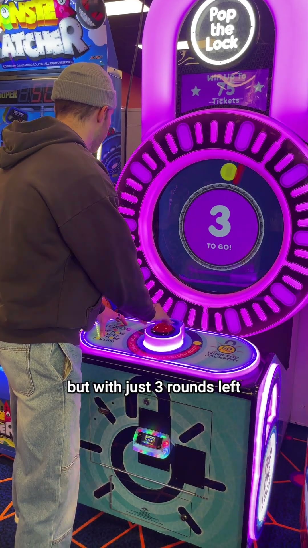 Testing lucky charms at the arcade: Can luck help me win a plush toy?
