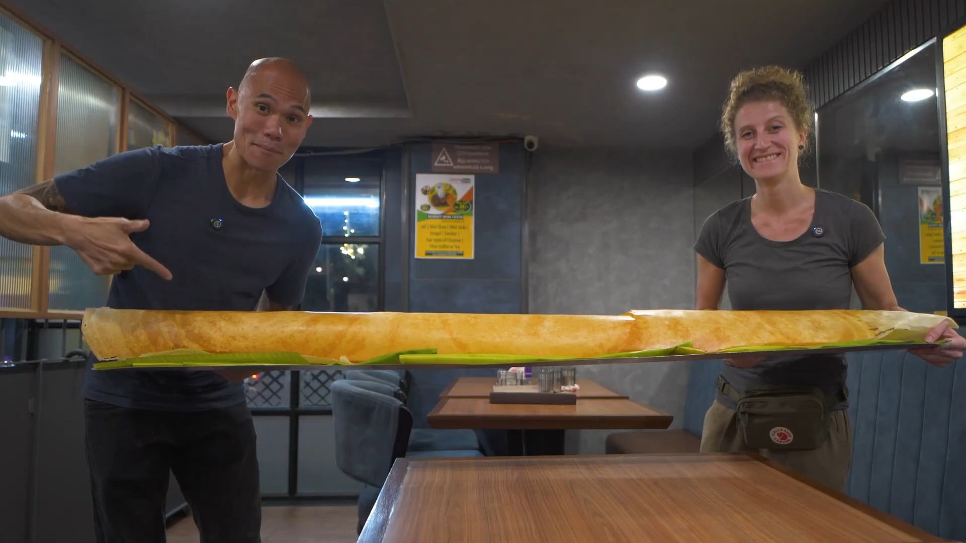 Five foot dosa preparation in Chennai