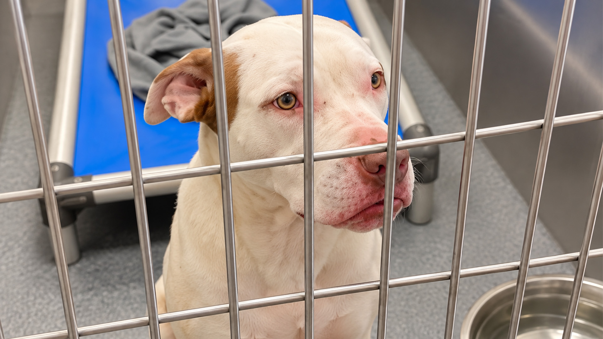 This terrified rescue dog desperately needed a second chance