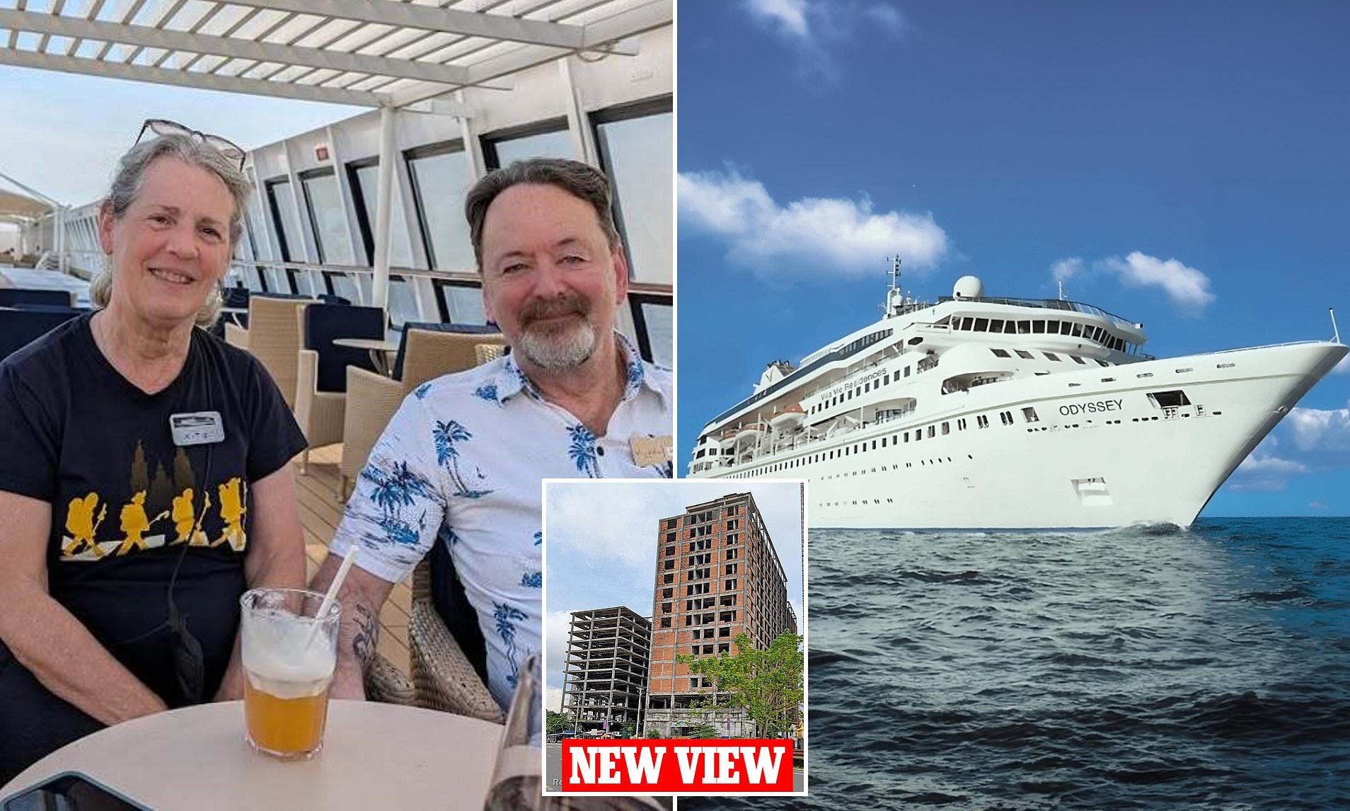 Scores of American tourists dumped in sketchy Cambodian town after cruise line suspended business