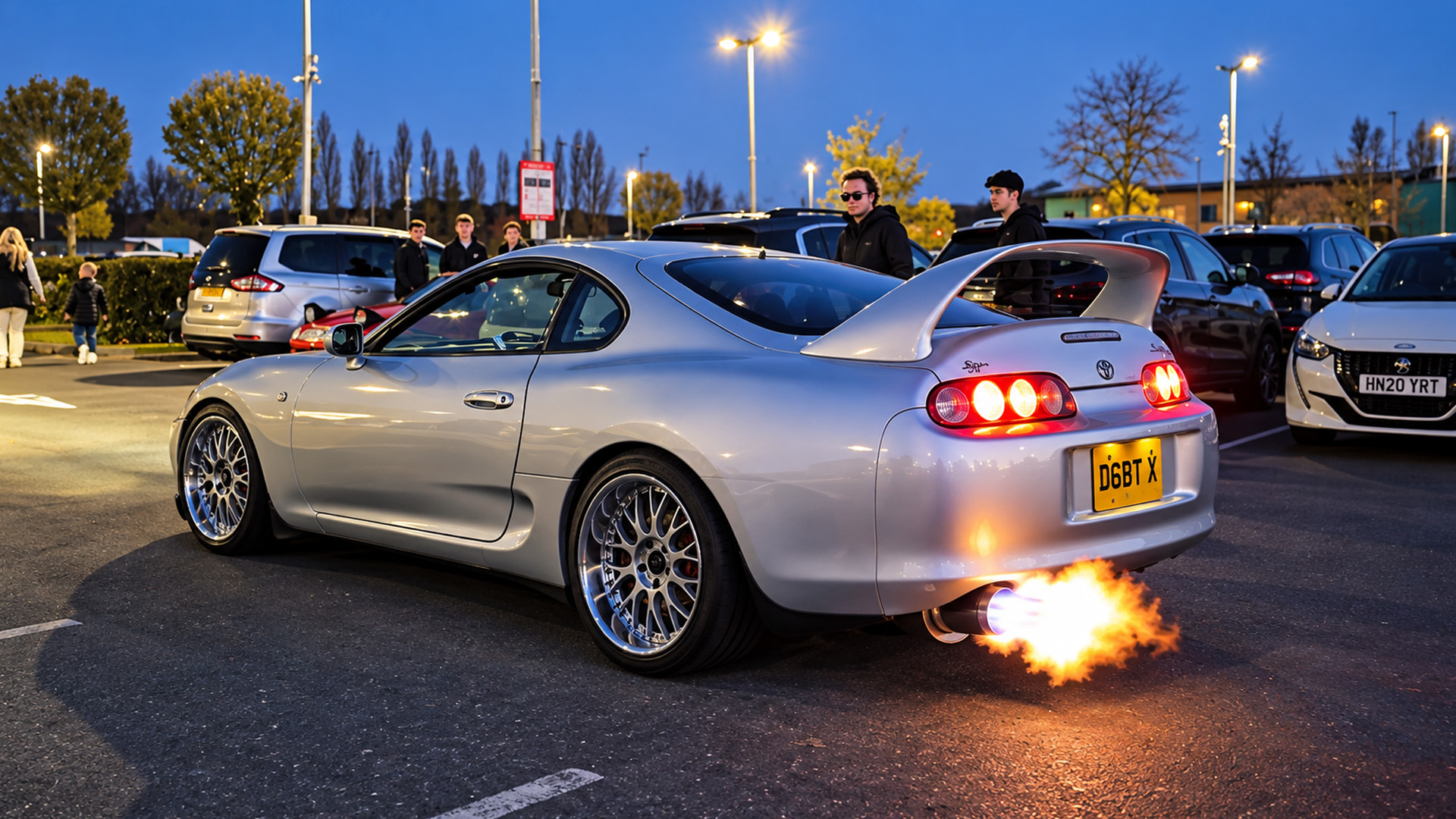 Modified cars take over Castle Combe's first big show