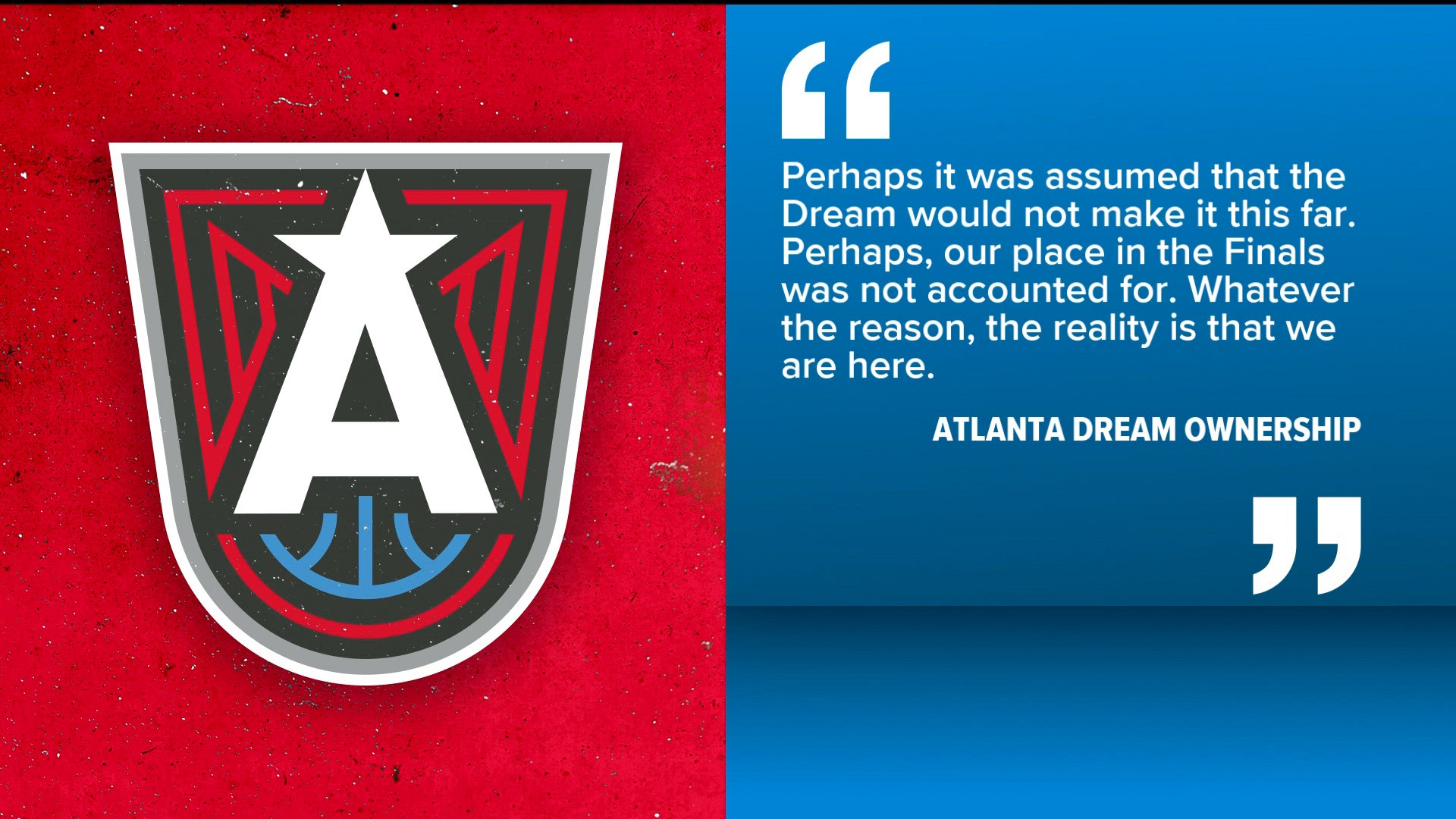Atlanta Dream calling out WNBA regarding finals schedule