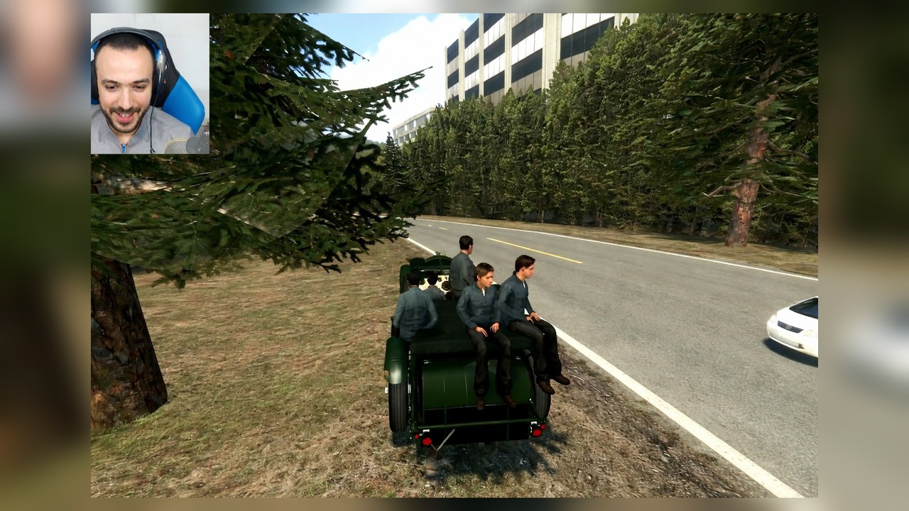 Anas tente d'éviter la prison dans Garry's Mod