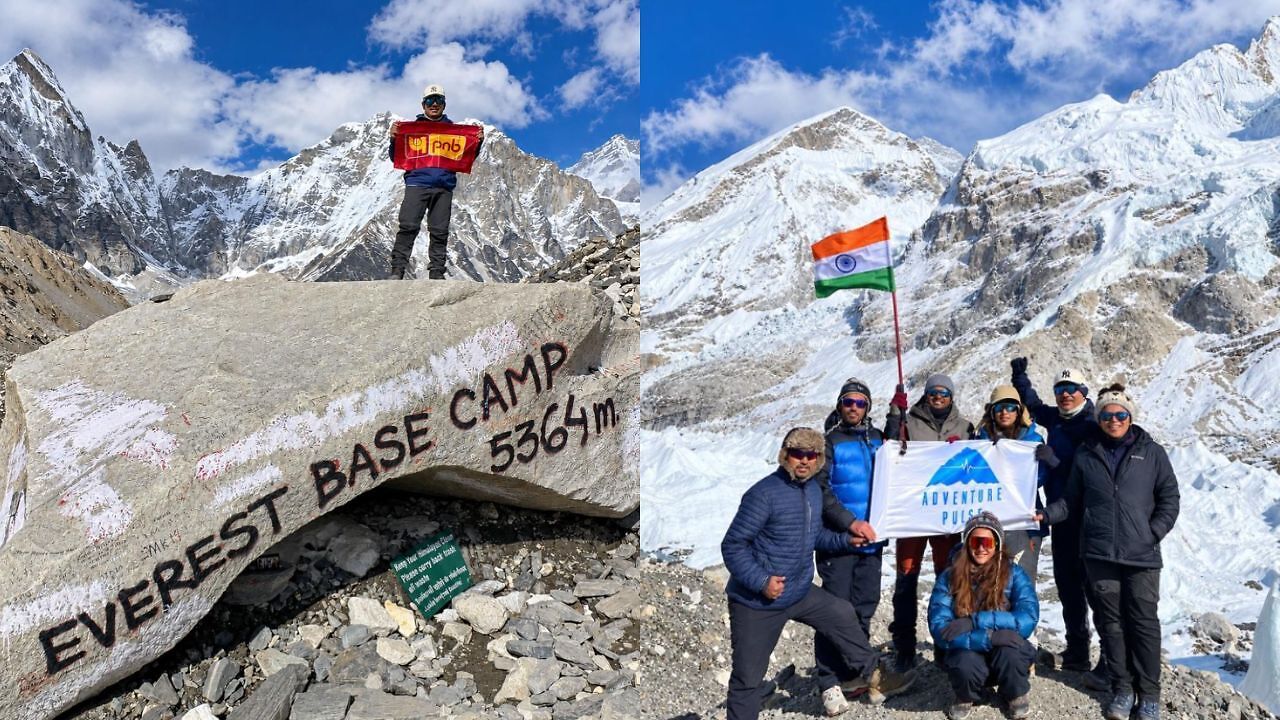 Haryana bank manager deaf since age 7 conquers Everest base camp at ...