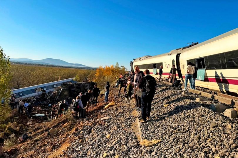 46 dead in horror high-speed train crash as carriages plunge down ...