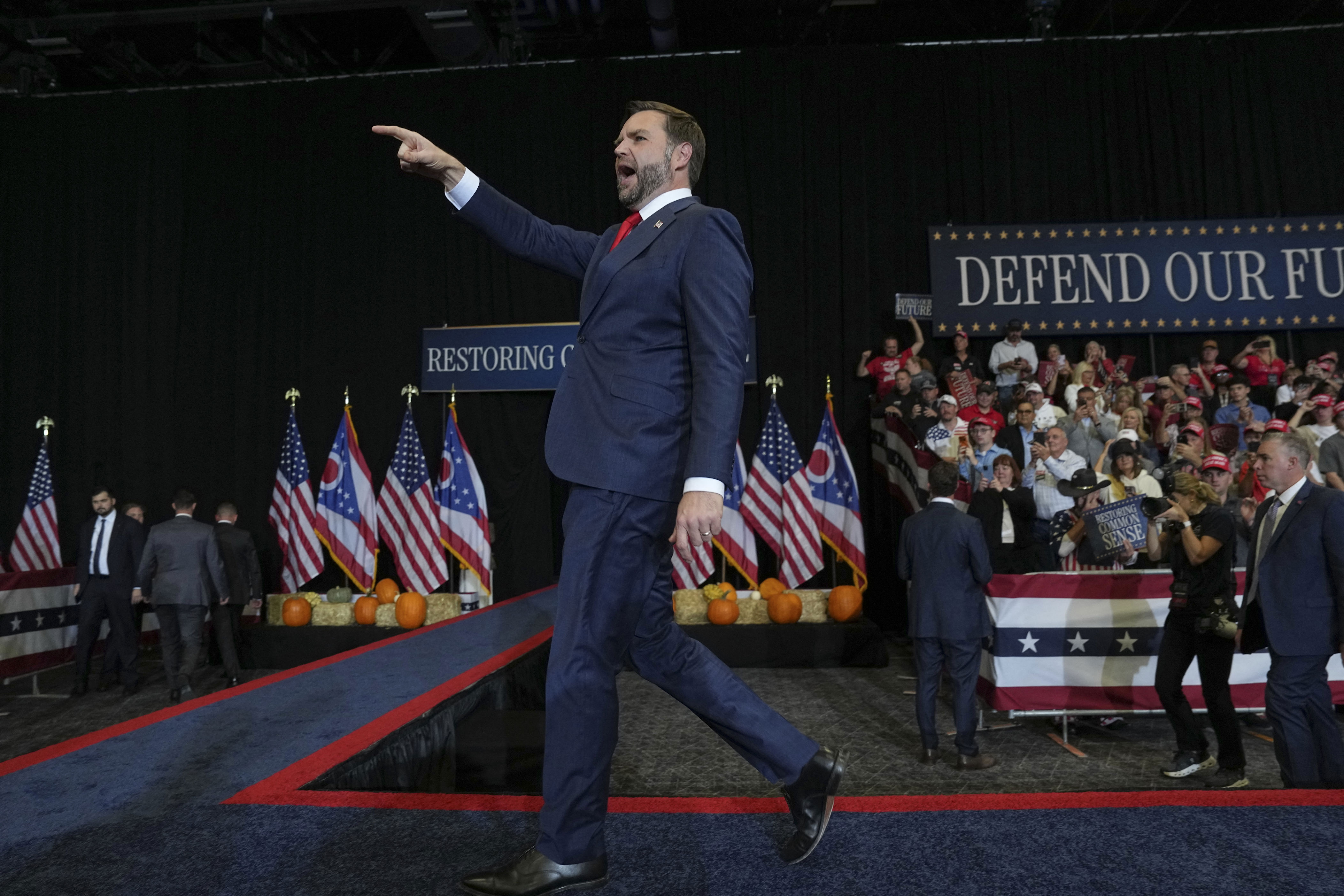 Response to Ramaswamy's controversial ad says a lot about JD Vance's future