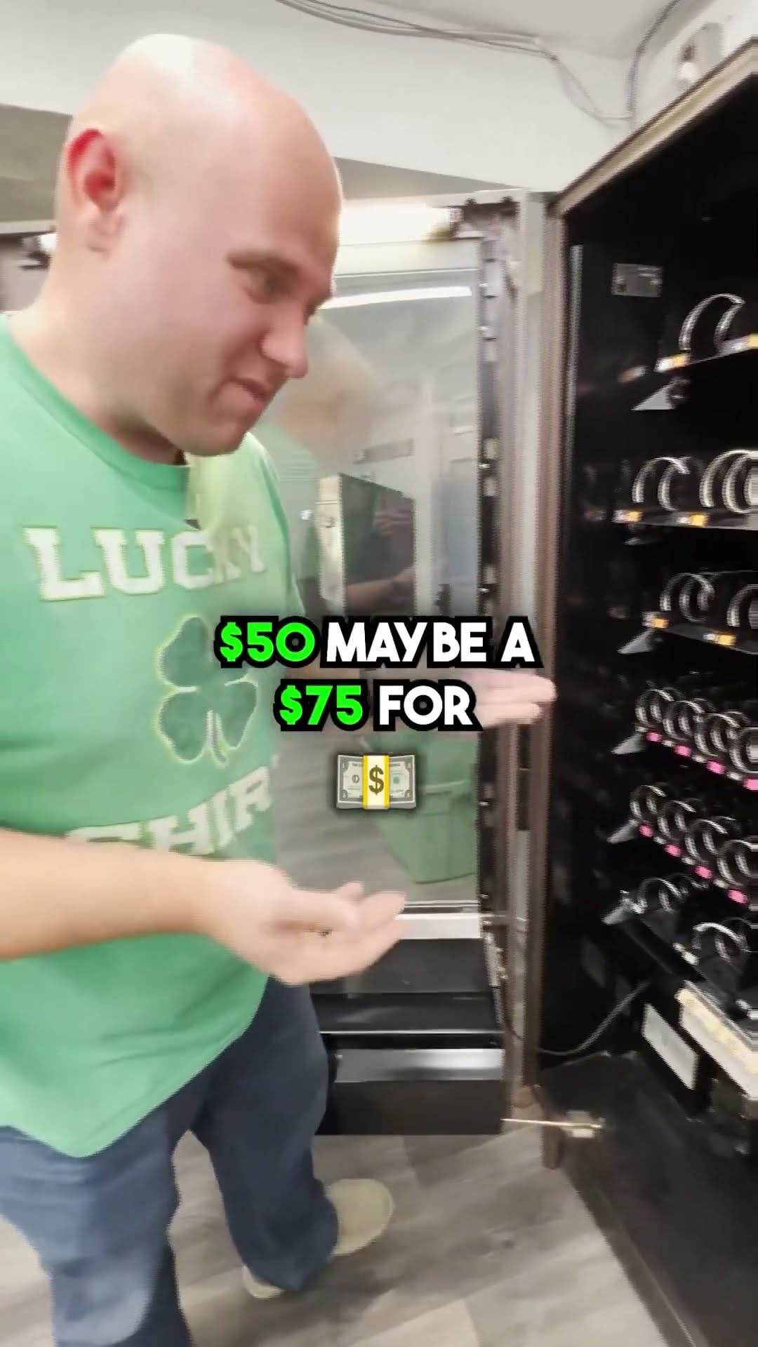 Bought a $750 vending machine for discount candy!