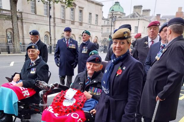 Lancashire veteran humbled to be chosen to lay a remembrance wreath at ...