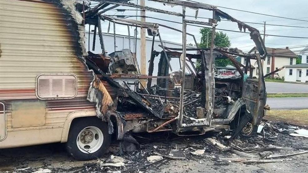 I was on fire: Pennsylvania man loses home in RV fire, risks life to ...