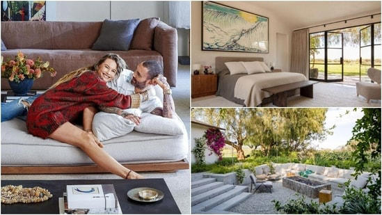 Step inside Adam Levine and Behati Prinsloo's art-filled LA ranch house ...