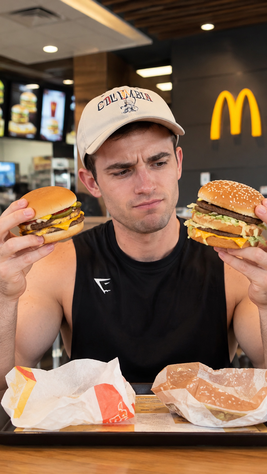 Cheap or expensive fast food items