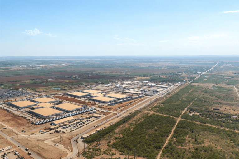Map shows Texas data center boom as pollution warning issued