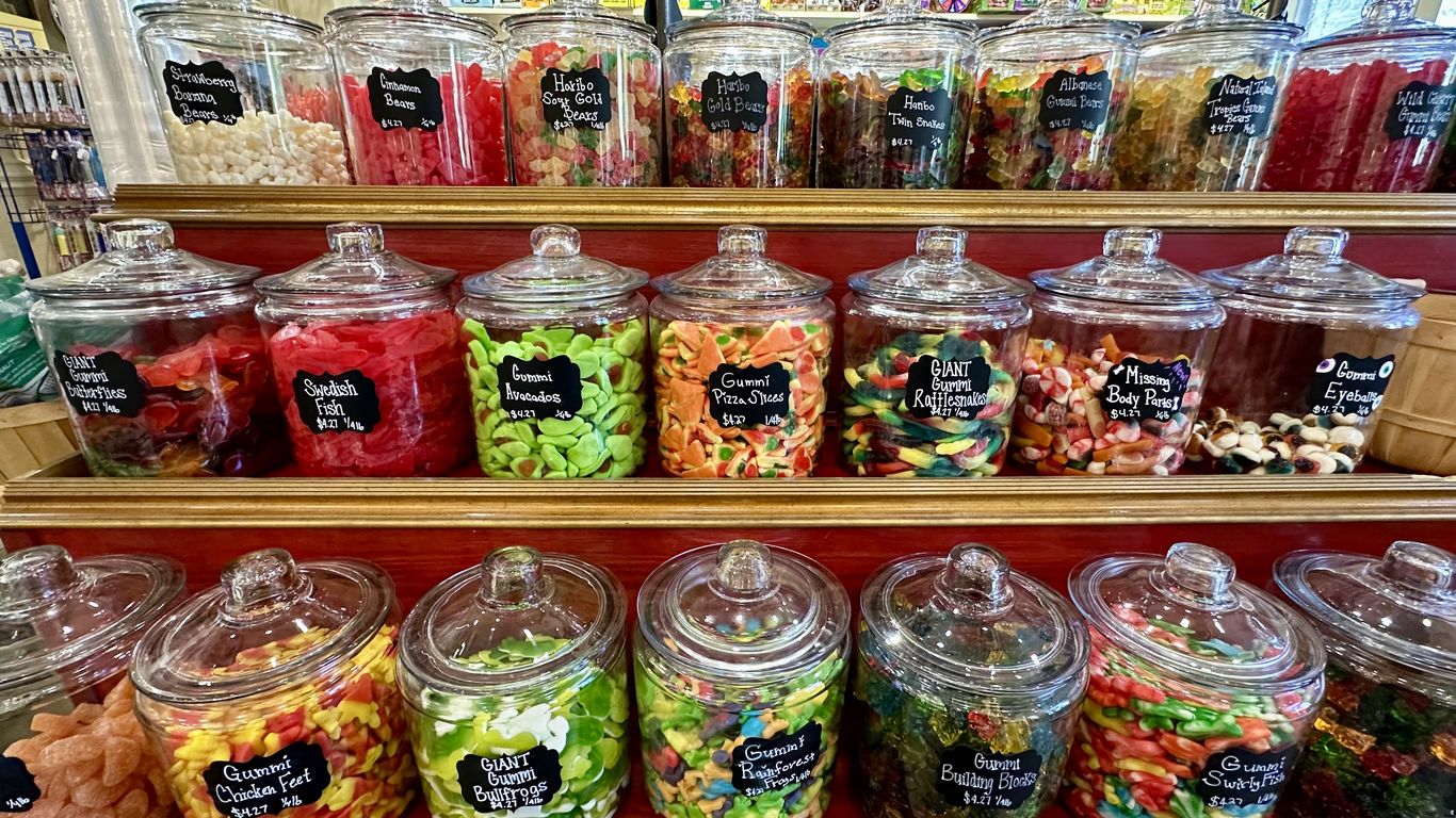 Inside the Candy Bank, an old-school candy store in Mandeville