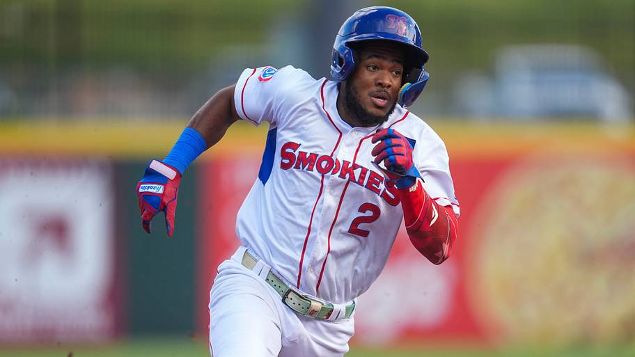 Jucătorul de teren interior al echipei Knoxville Smokies, Jefferson Rojas, în timpul unui meci din liga minoră dintre Knoxville Smokies și Biloxi Shuckers, la Covenant Health Park din Knoxville, Tennessee, pe 7 iulie 2026. | USA TODAY Network via Reuters Connect