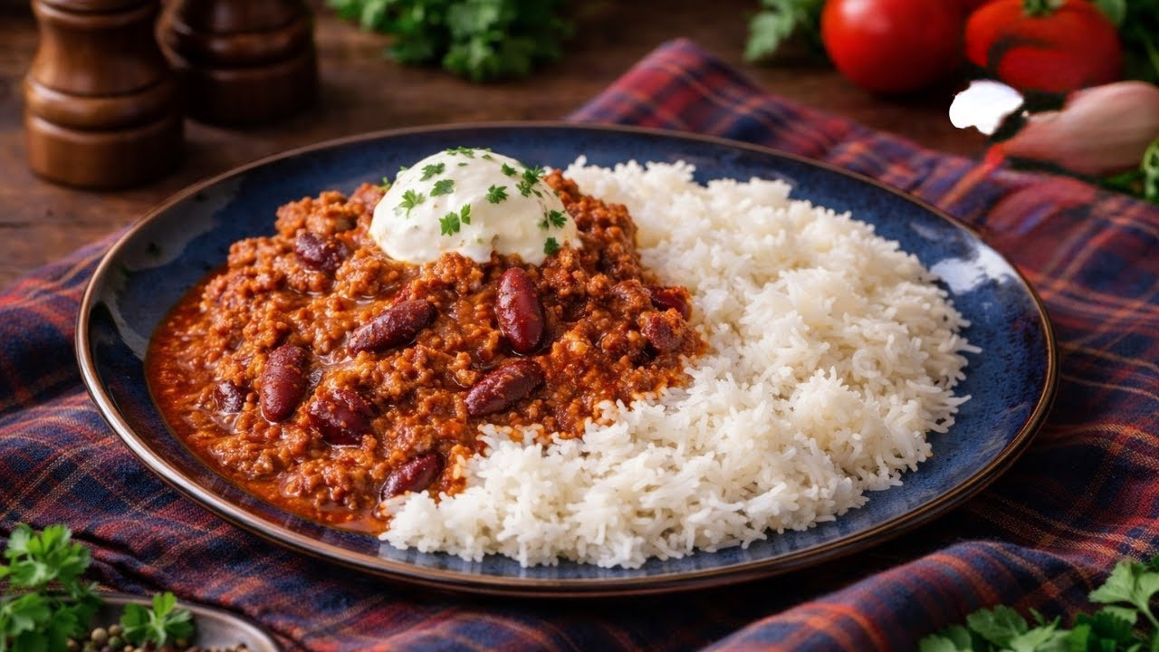 How to make British style beef chilli con carne in one pot