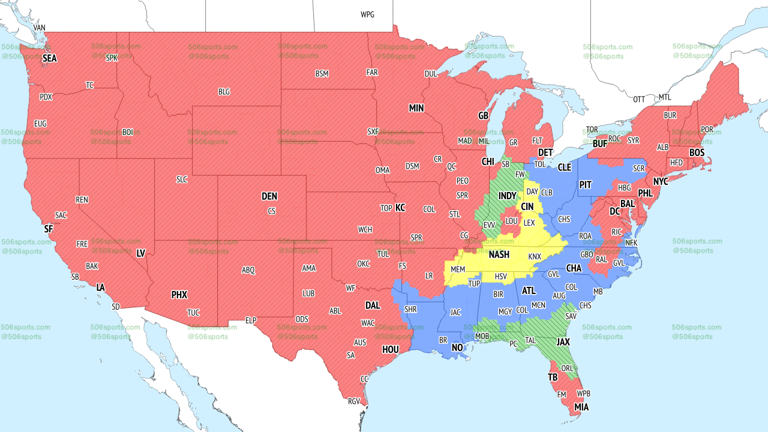 NFL Week 8 TV announcers, coverage map for Indianapolis Colts vs ...