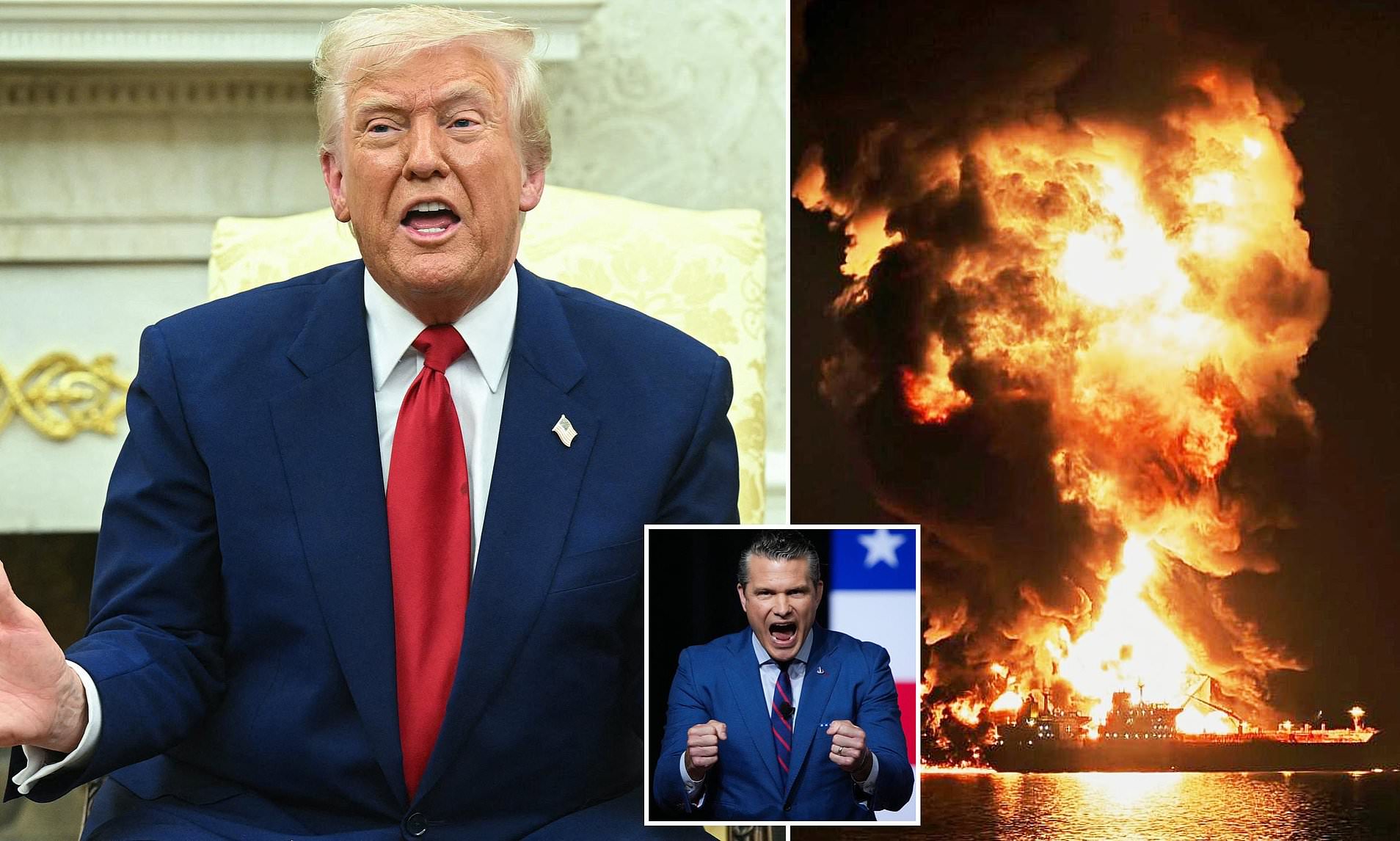 Trump sends secret diplomatic message to allies as thousands of ...