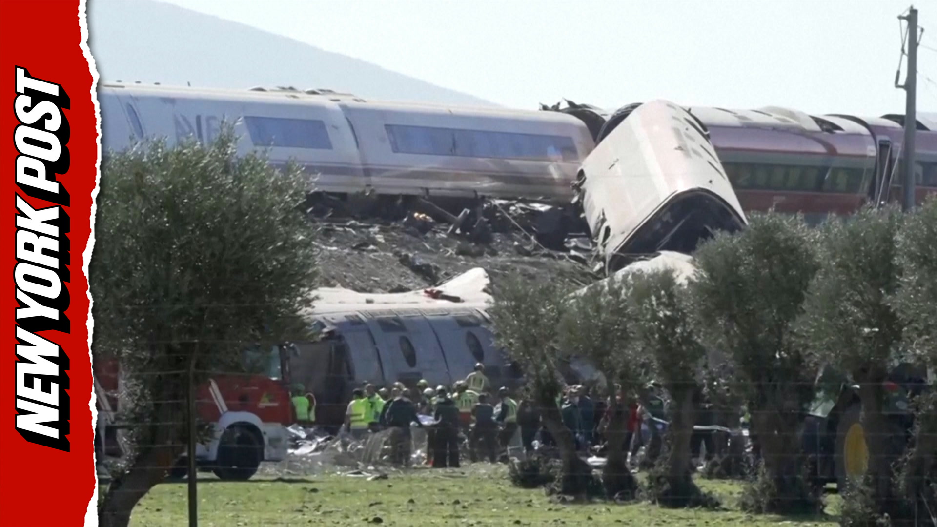 Death toll rises to at least 64 after high-speed trains collide in Spain