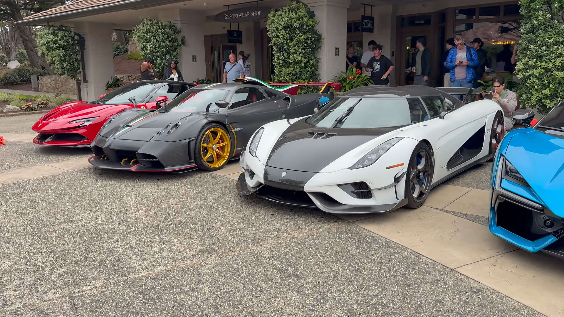 Spotting rare hypercars and supercars at Monterey Car Week