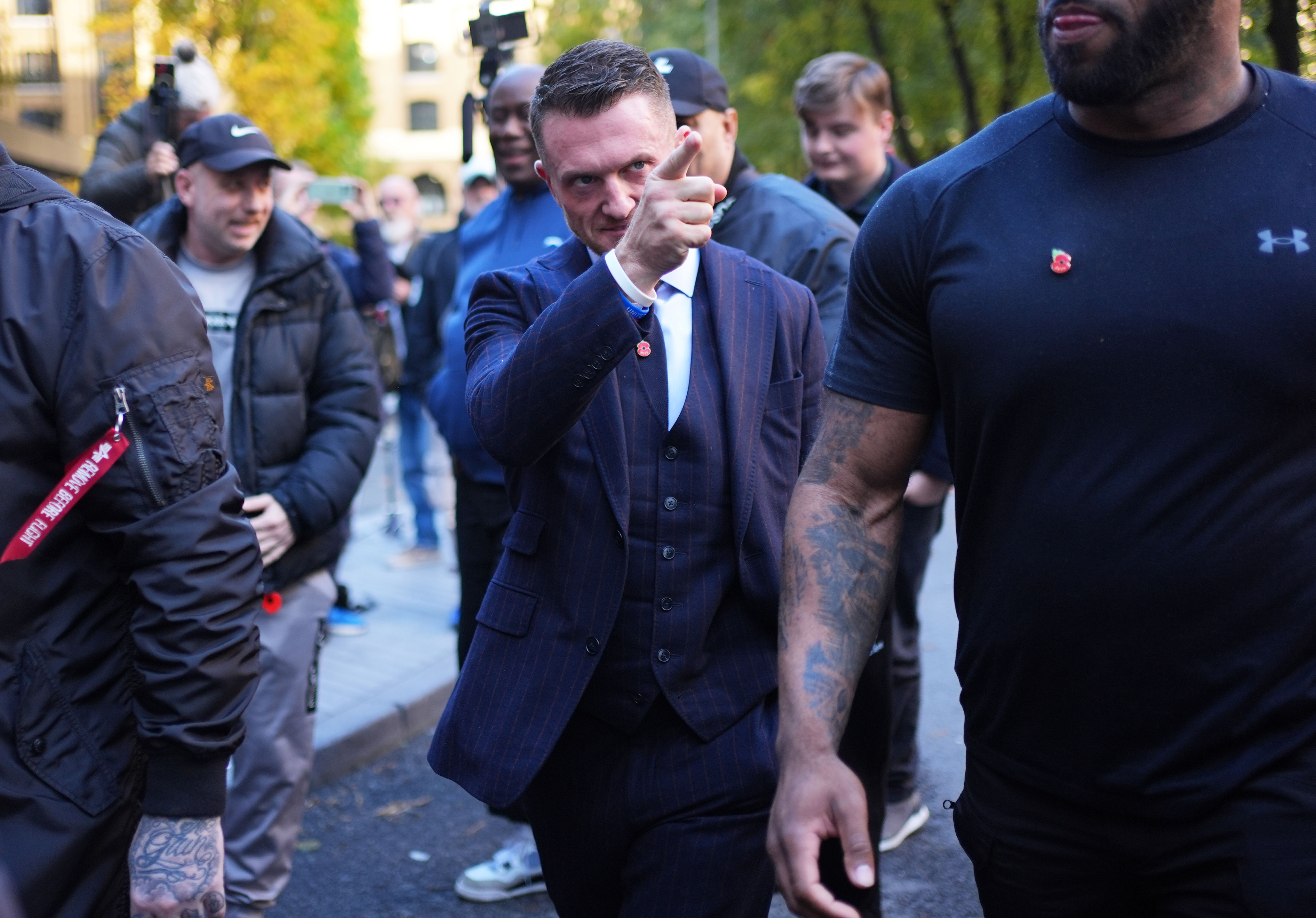 Tommy Robinson found guilty of harassing two Daily Mail journalists