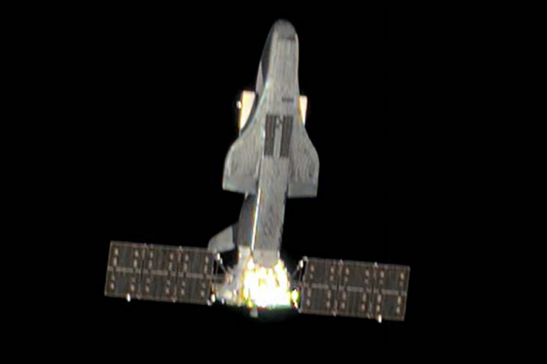 Pentagon releases unclassified image of China's top-secret spacecraft