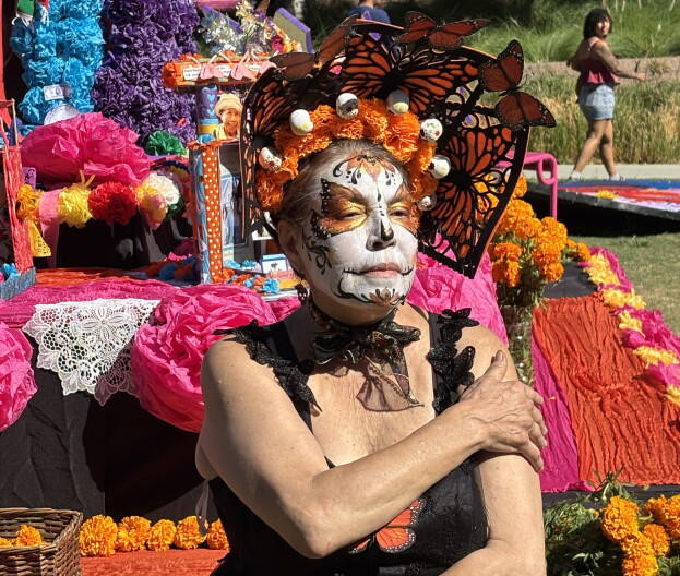 An Alhambra artist is helping Angelenos build ofrendas. Come look at ...