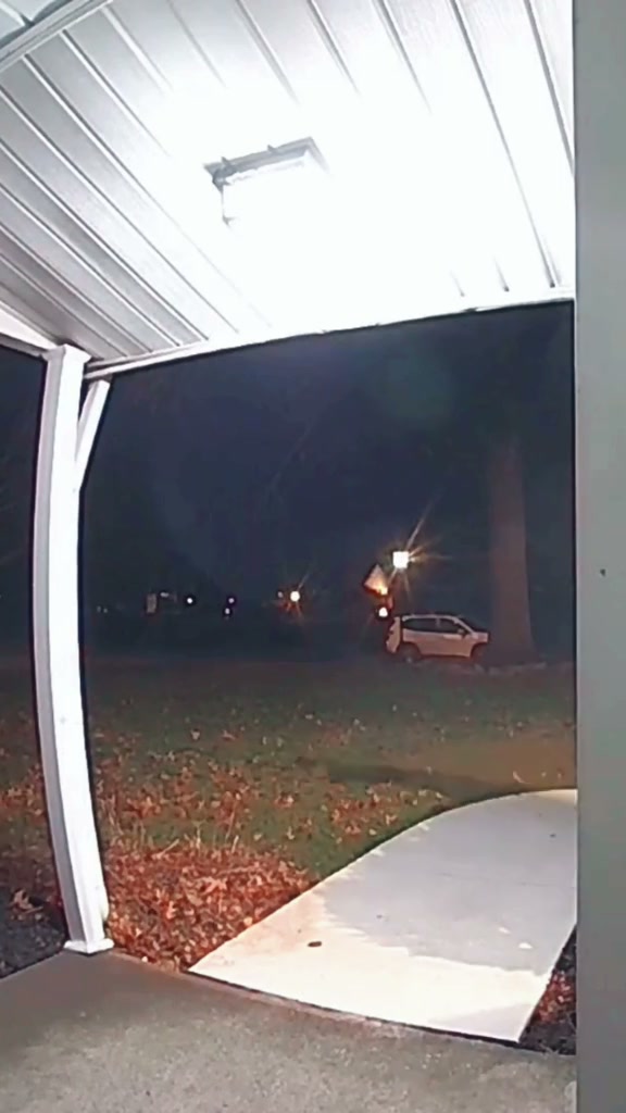 Doorbell warning to the friend who will not stop partying