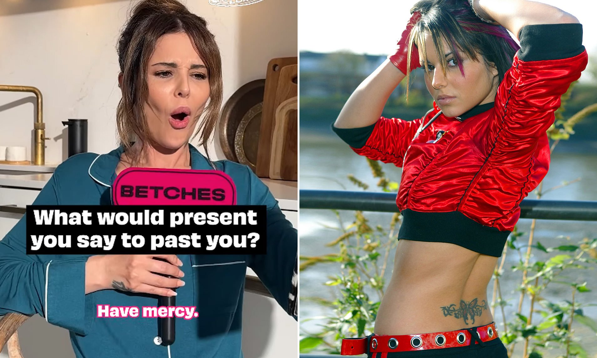 Cheryl is left in shock as she reacts to 23-year throwback snap from her naive pop star days
