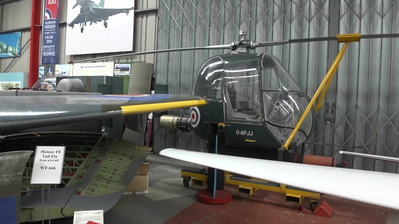 Midland Air Museum’s indoor jet aircraft displays