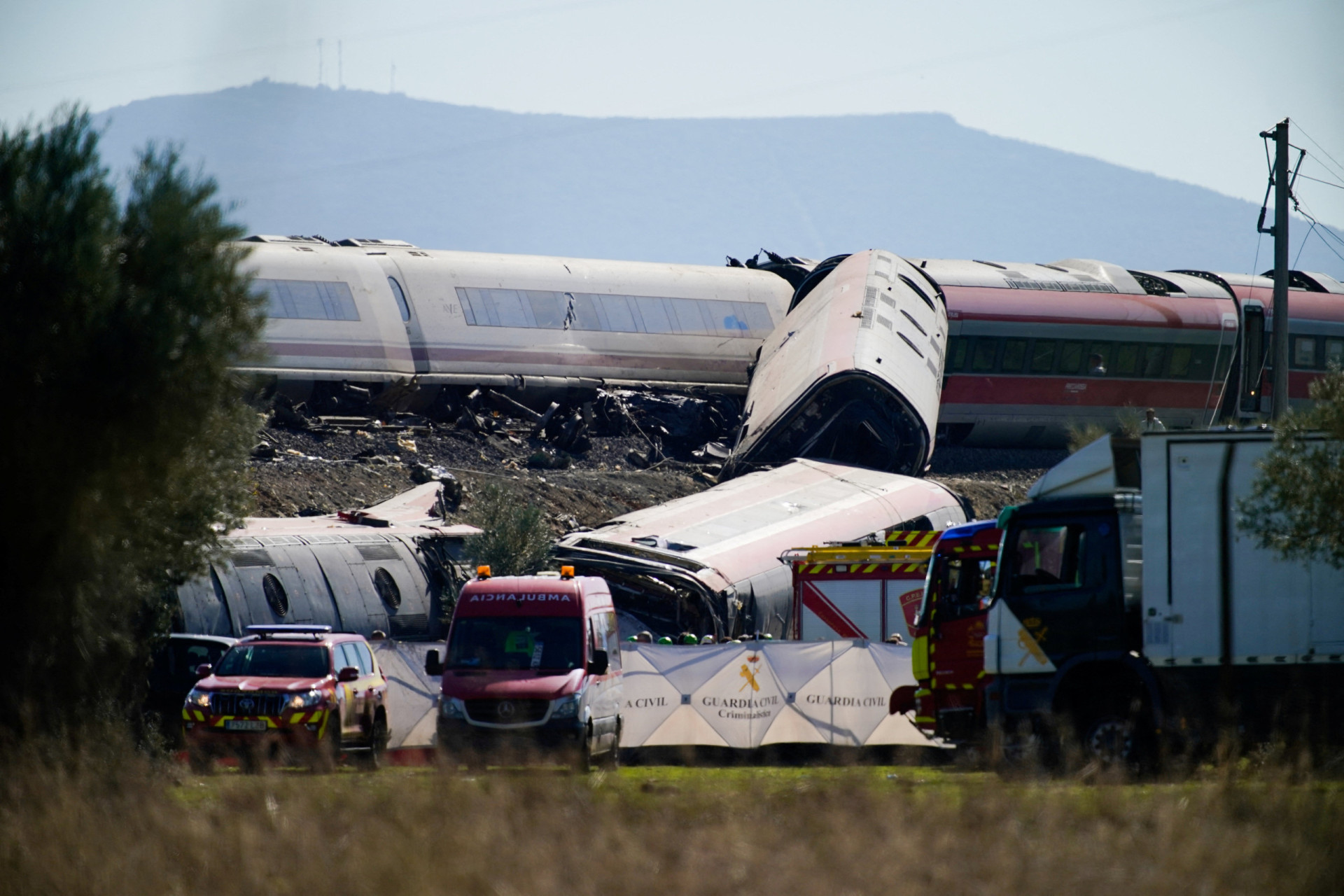 At least 68 dead after two high-speed trains collide in Spain