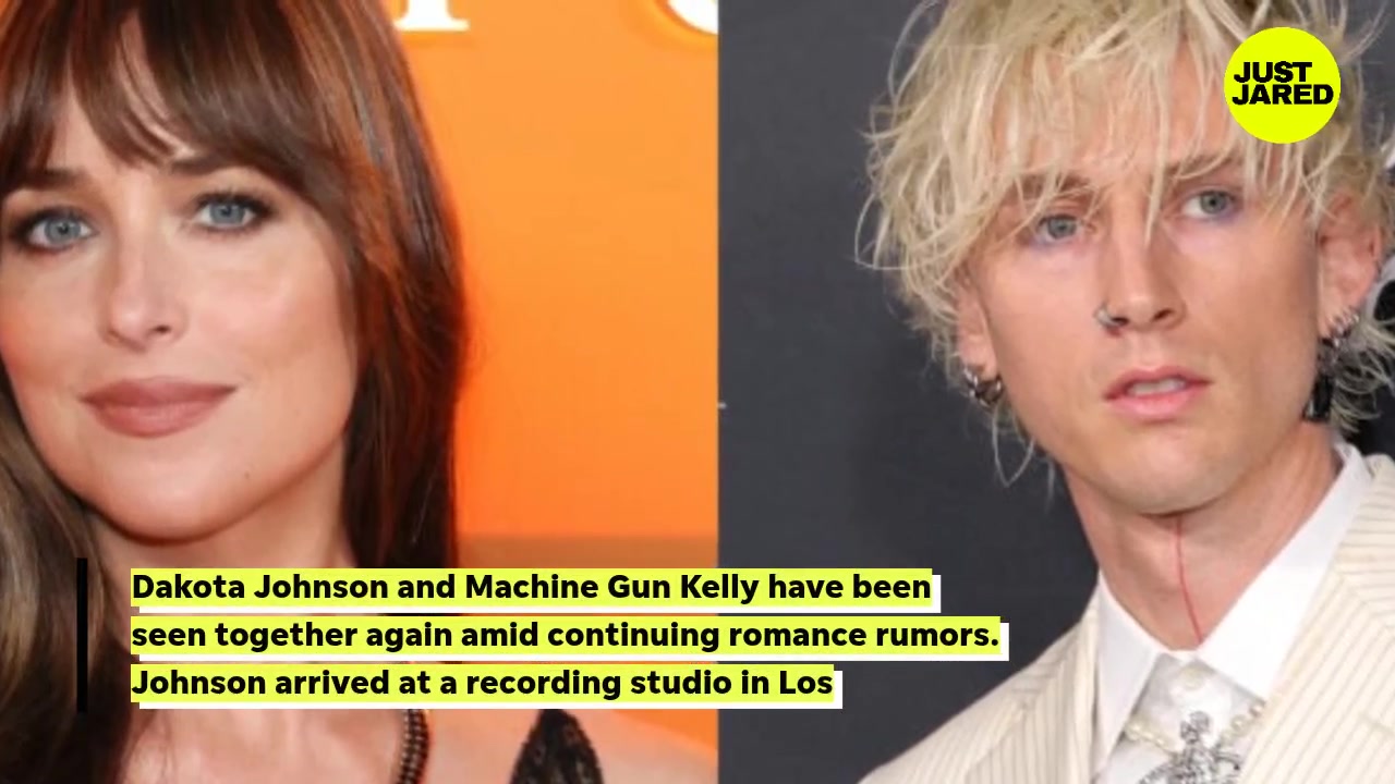 Dakota Johnson and Machine Gun Kelly photographed together again in Los ...