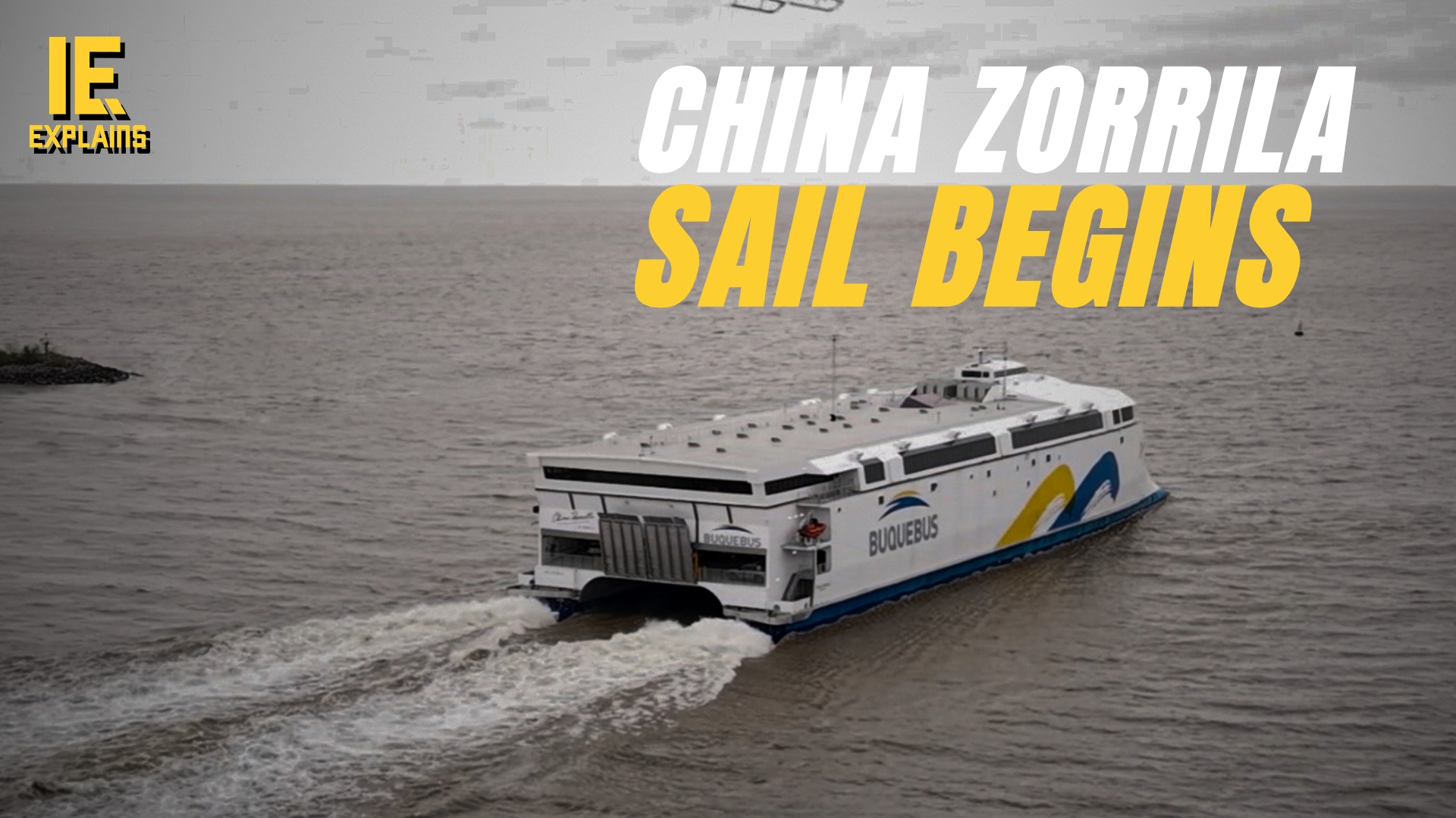 China Zorrila enters service between Argentina and Uruguay