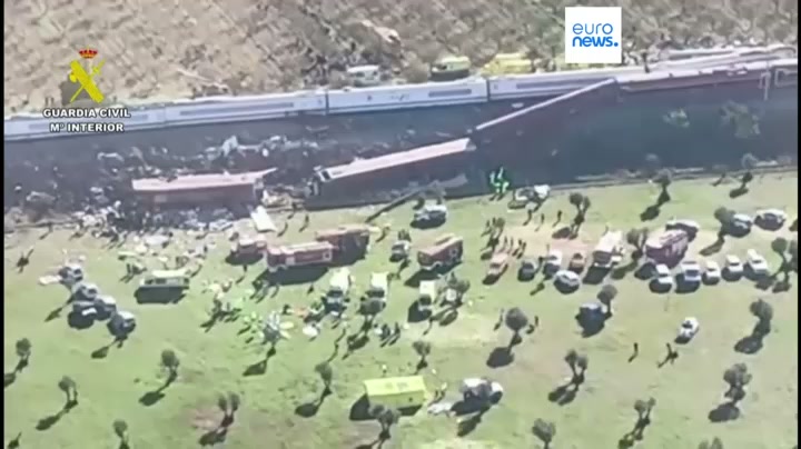 High-speed train crash in Spain kills at least 68, injures 80