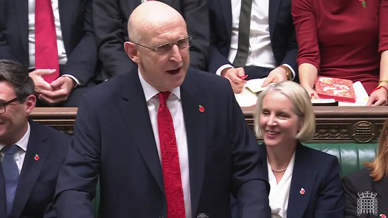 Budget 2026: John Healey interrupted by heckling as he pays tribute to ...