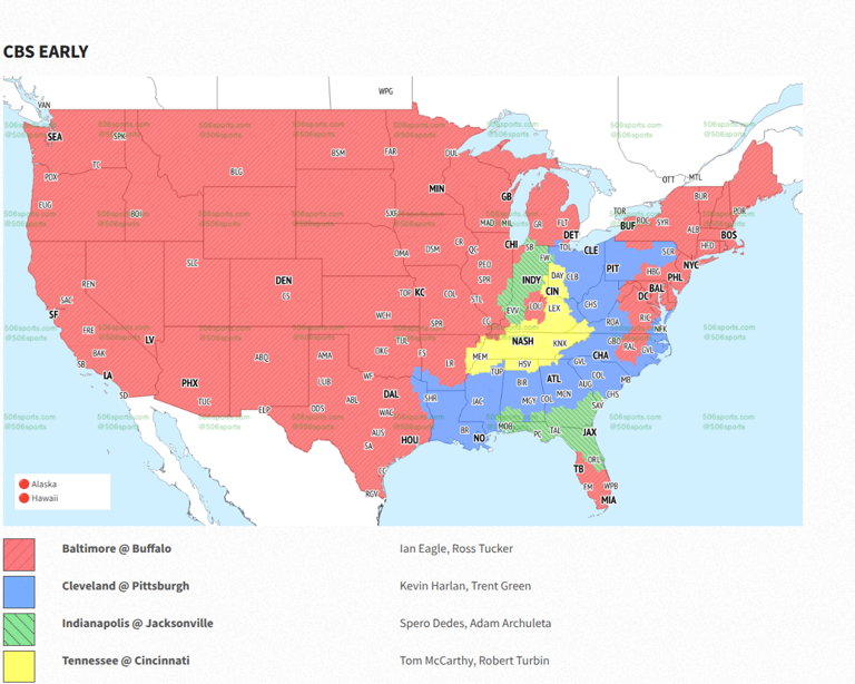 Eagles vs. Commanders TV coverage map: Who will call Week 8 game?