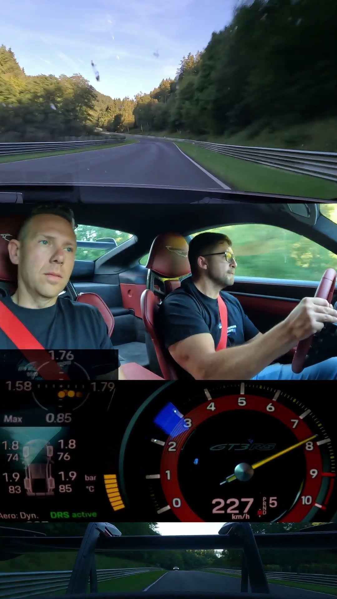 Porsche GT3 RS delivers an intense Nürburgring lap
