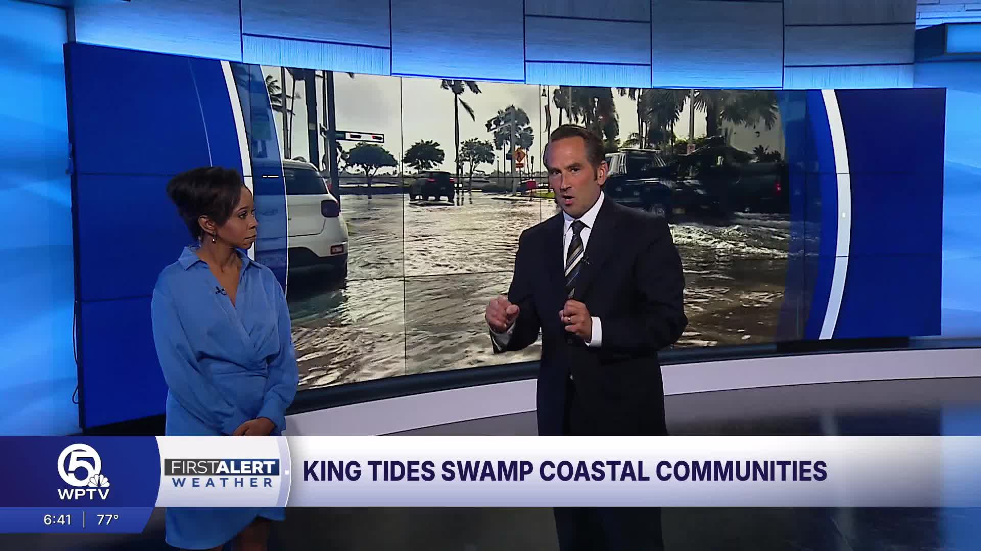 King tides swamp coastal communities