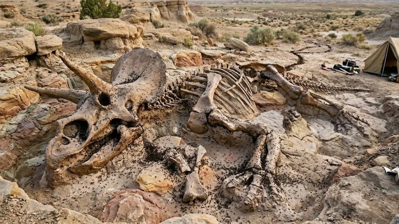 Dinosaur-killing asteroid may have helped ants take over