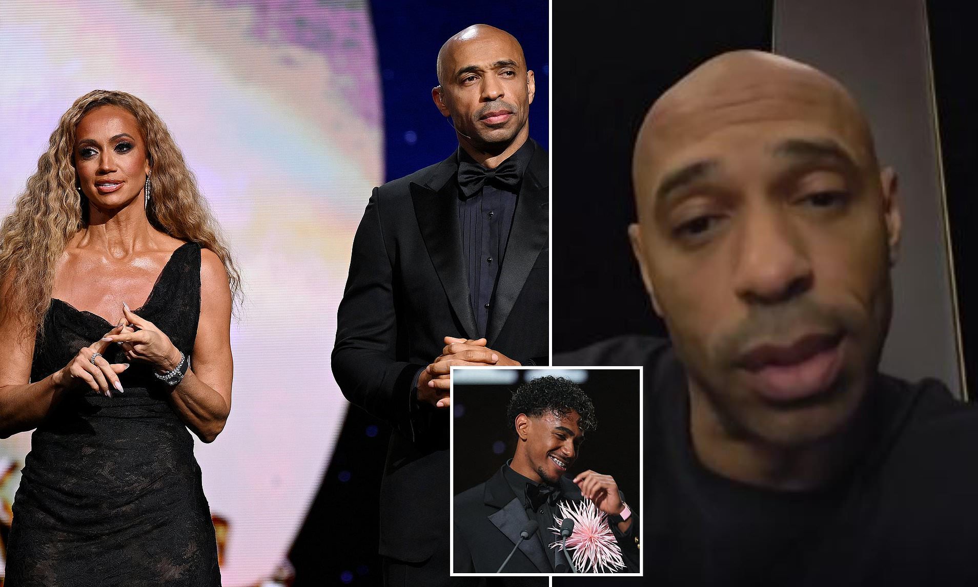 Henry hits back in Ballon d'Or hosting row after awkward Lamine Yamal ...