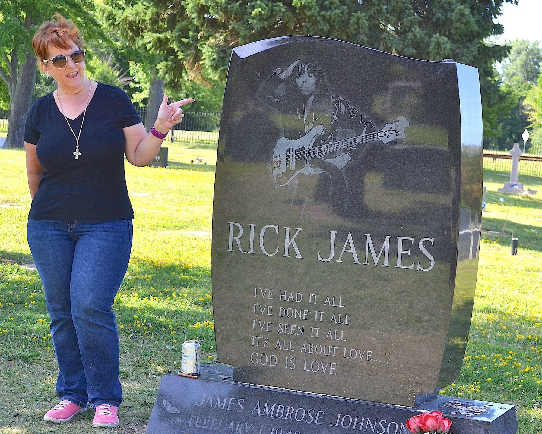 ‘I love hanging out in cemeteries – some say it’s morbid but I think ...