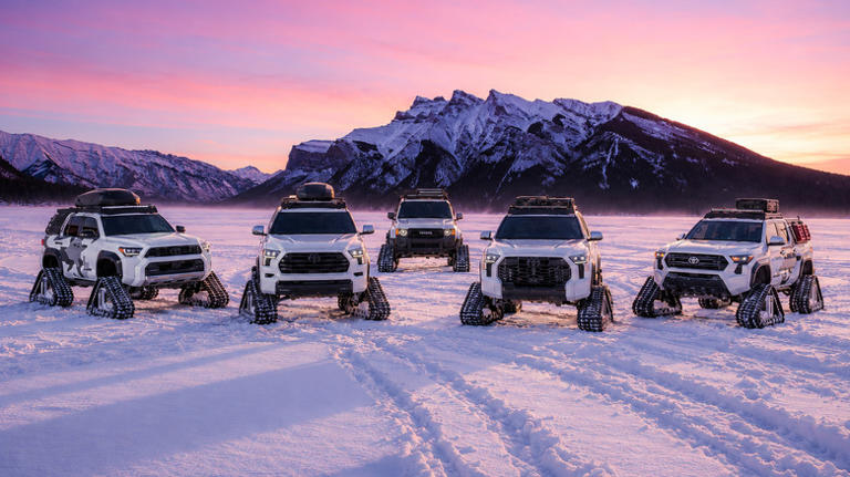 Toyota Snowhunter concepts ready to conquer the inevitable AI-induced ...
