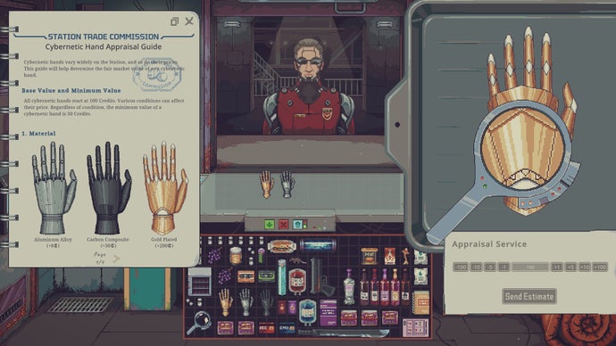 Cyberpunk trading sim Probably Stolen is about running a kiosk in a ...