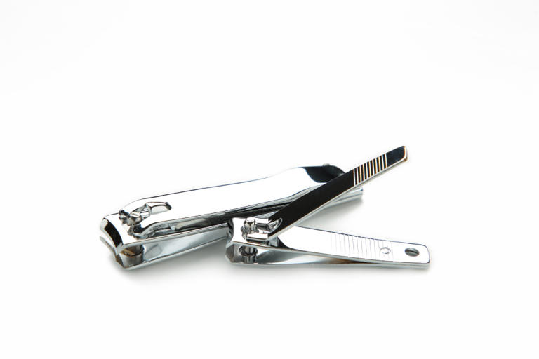 The swing-out arm on a pair of nail clippers is a file and most people ...