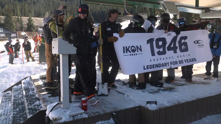 Arapahoe Basin kicks off 80th ski season as first Colorado resort to open for winter