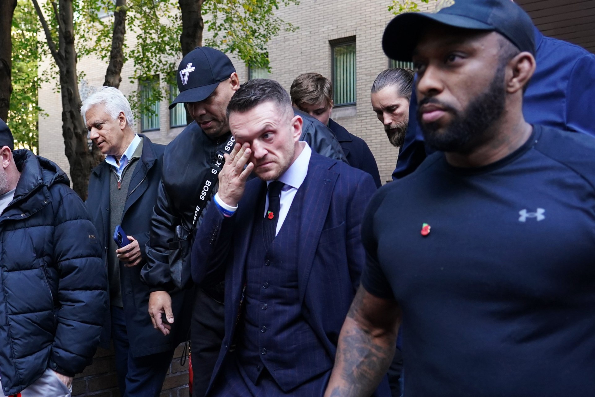 Tommy Robinson guilty of harassing Daily Mail journalists