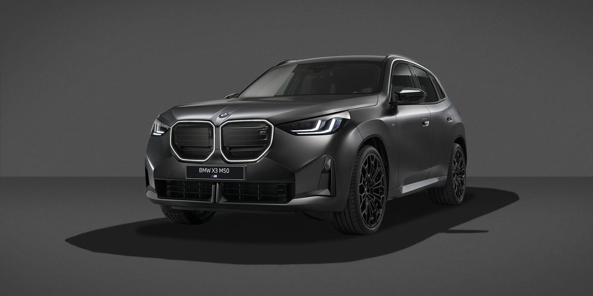 The 2027 BMW X3 M50 gets more horsepower and adds a sinister appearance package