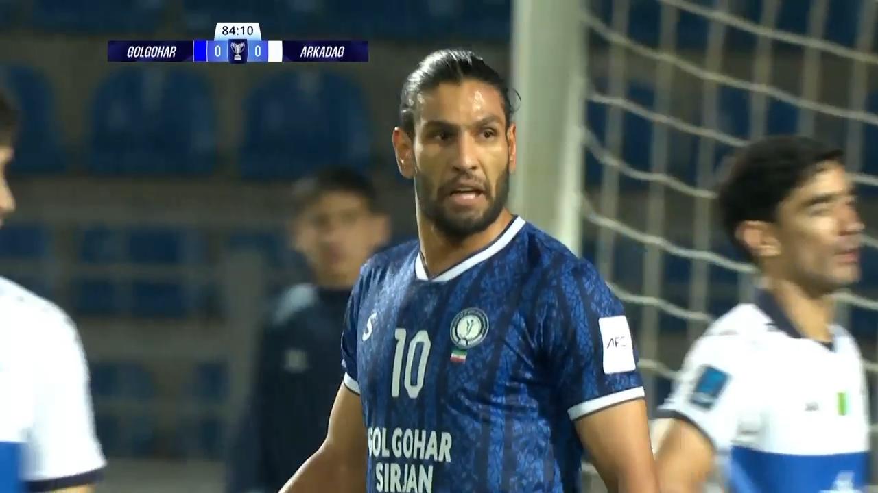 Golgohar Sirjan held to a goalless draw by Arkadag in ACL Two