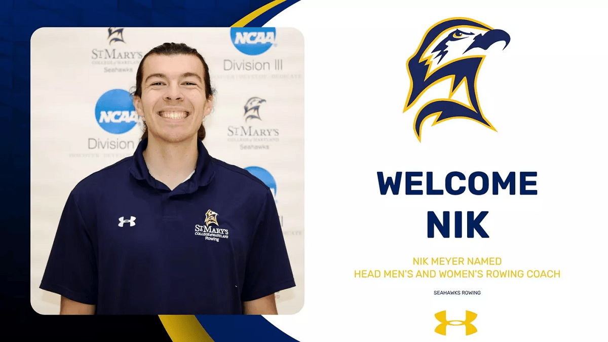 St. Mary's College names Meyer rowing head coach